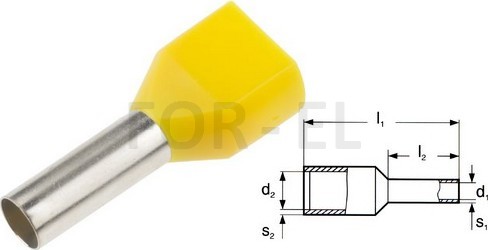 End sleeves for short circuit resistant conductors