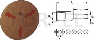 Cable end-sleeves, coil