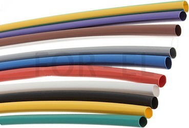 Heat shrink tubing without adhesive