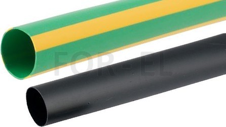 Adhesive lined medium wall heat shrink tubing